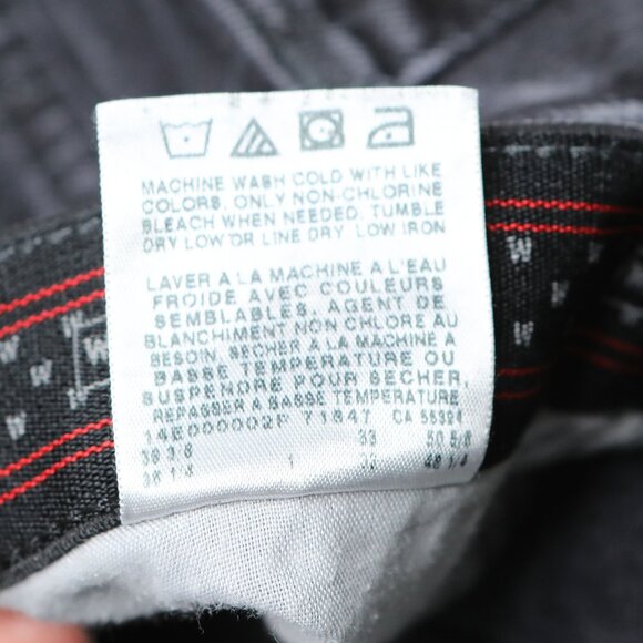 Wrangler Mens Jeans Faded Black Denim Cotton Spandex Casual Zip Fly READ - Picture 10 of 12